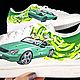 Кастом adidas "Рик и Морти" .Rick and Morty. Кроссовки. Надежда Ларионова. Ярмарка Мастеров.  Фото №5
