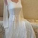 Handmade lace dress 'Snowflake'. Dresses. hand knitting from Galina Akhmedova. My Livemaster. Фото №6