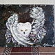 'Wise Owl' Author's painting. Oil on canvas. Pictures. Anji's favourite pictures (anzhela-a). Online shopping on My Livemaster.  Фото №2