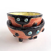 Посуда handmade. Livemaster - original item Ladybug bowls. Handmade.