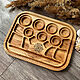 A board for assembling bracelets and rosaries for beads 4-8 mm. Jewelry Tools. vyzhiganievlg (serikovwoodcraft). My Livemaster. Фото №4