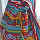 Tribal Shoulder Bag, Mochila Bucket Bag, Colorful Bag, Ethnic Bag, Mul, Bucketbag, Samara,  Фото №1