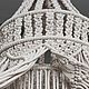Заказать Люстра / светильник макраме. Елена Волкова (macrame_nvkz). Ярмарка Мастеров. . Потолочные и подвесные светильники Фото №3