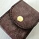 Alaska leather cigarette case (with golden button). Business card holders. Elena Borkova (divelen). My Livemaster. Фото №6