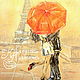 Картина " Краски влюбленного Парижа ", Картины, Москва,  Фото №1
