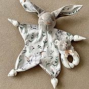 Куклы и игрушки handmade. Livemaster - original item Newborn baby kit (comforter rattle). Handmade.