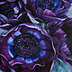 Order Painting 'Purple anemones' oil. canvas 80h100cm. vestnikova. Livemaster. . Pictures Фото №3