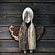 love. Wooden composition of two angels. Figurines. Nikolai (angelswooden). Интернет-магазин Ярмарка Мастеров.  Фото №2