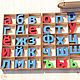 Russian printed mobile alphabet of Montessori on magnets. Play sets. flowerswood. Online shopping on My Livemaster.  Фото №2