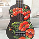 Укулеле "Маки" (сопрано) гавайская гитара. Укулеле (гавайская гитара). Guitar & Ukulele art Studio. Ярмарка Мастеров.  Фото №6
