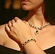 Natural Colombian Emerald Set, Emerald Bracelet, Emerald Necklace, Dia, Jewelry Sets, West Palm Beach,  Фото №1