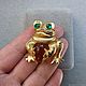 Vintage brooch Frog. Vintage brooches. Vintage  Jewelry  (Liliya). My Livemaster. Фото №4