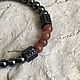 Браслет из гематита и нефрита ”Wisdom”. Браслет из бусин. Choli accessories. Ярмарка Мастеров.  Фото №4