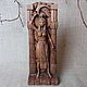 Sekhmet, wooden statuette, ancient Egyptian goddess, Feng Shui Figurine, Moscow,  Фото №1