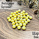Beads ball 8mm made of natural Baltic amber light honey color, Beads1, Kaliningrad,  Фото №1