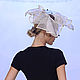 Лунария невеста. Шляпы. EDIS | дизайнерские шляпы Наталии Эдис. Интернет-магазин Ярмарка Мастеров.  Фото №2