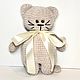 Плюшевый котик : Котик из плюшевой пряжи. Мягкие игрушки. Sunny_funny_gifts. Ярмарка Мастеров.  Фото №5