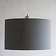 Lampshade straight hanging linen 100% (48*48*30). Lampshades. Hill & Mill. My Livemaster. Фото №4