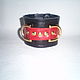 Bracelet leather    'D3D'. Bead bracelet. Lara & Ko. Online shopping on My Livemaster.  Фото №2