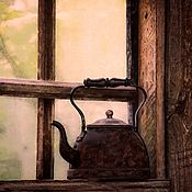 Картины и панно handmade. Livemaster - original item Picture: Old window.. Handmade.