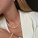 Заказать Комплект из натурального Жемчуга с кристаллами Сваровски. Ivanova jewelry. Ярмарка Мастеров. . Чокер Фото №3