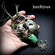 Колье    "Мы пойдём с конём". Колье. JazzBijoux (Елена Сафронова). Ярмарка Мастеров.  Фото №4