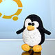 Пингвин Tux / Linux (амигуруми). Амигуруми куклы и игрушки. Ирина Куликова (НИТландия). Ярмарка Мастеров.  Фото №5