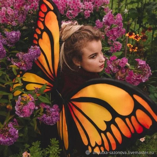 Детская фотосессия. Волшебные бабочки