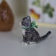 Котенок, игрушка по фото питомца. Войлочная игрушка. Сухое валяние. Войлочная игрушка. Войлочные зверики Людмилы Демидович. Ярмарка Мастеров.  Фото №5