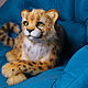 Гепард. Мягкие игрушки. Fluffy Paws. Ярмарка Мастеров.  Фото №4