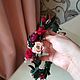 Венок невесты из стабилизированного эвкалипта и роз. Интерьерные венки. Romashka_Decor_ Букеты из сухоцветов. Ярмарка Мастеров.  Фото №4