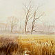 Watercolor ' Nov.The first frost.', Pictures, Moscow,  Фото №1
