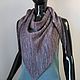 scarves: Knitted Merino scarf. Kerchiefs. Scarfland. My Livemaster. Фото №4