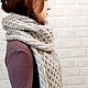  Шарф длинный шерстяной объемный шикарный. Шарфы. AccessoriesWool мягко и комфортно. Ярмарка Мастеров.  Фото №5