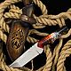 Hunting knife 'Fang' forged steel 110h18 MSHD, Knives, Chrysostom,  Фото №1