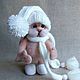 Zainka svalyan for a resident of the far north, Felted Toy, Tolyatti,  Фото №1