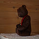 Мишка Шурик. Мишки Тедди. Елена Перминова (elenaperminovabears). Ярмарка Мастеров.  Фото №4