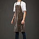 Leather apron (black). Aprons. Russian leather Guild. My Livemaster. Фото №6