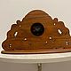 Часы резные БАРОККО, махагон. Часы каминные. Александр Подрезов (Vernissage-AV). Ярмарка Мастеров.  Фото №4