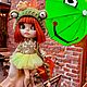 Кукла Блайз Blythe лягушонок в стиле Hermes. Шарнирная кукла. Юлия. Ярмарка Мастеров.  Фото №5