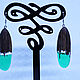 earrings: ' Digital age', Earrings, St. Petersburg,  Фото №1