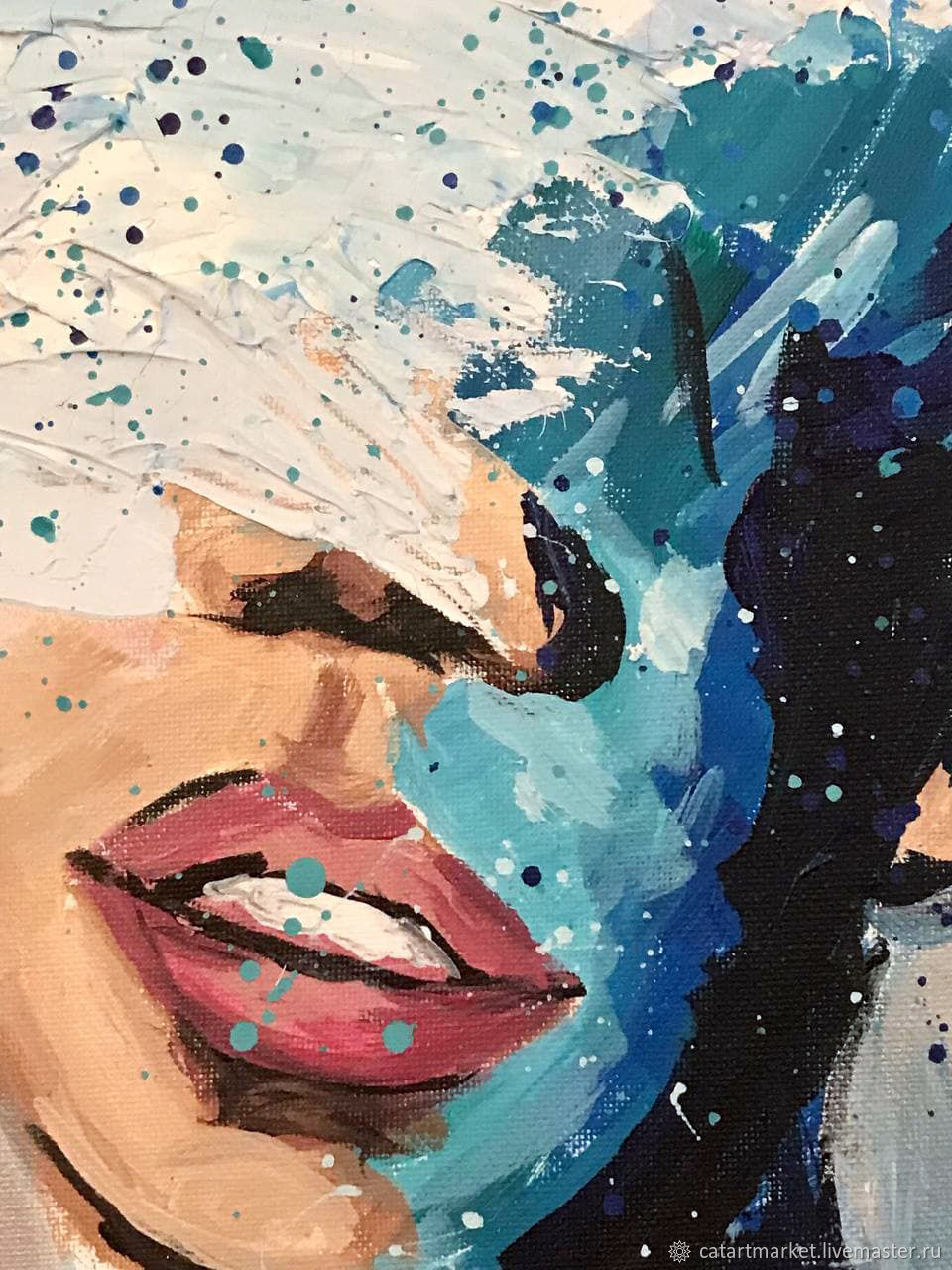 Картины Девушкаморе купить онлайн на Ярмарке Мастеров