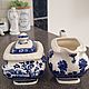 Винтаж: Продано! Сет посуды Villeroy&Boch Rusticana Blue. Тарелки винтажные. Love&Vintage. Ярмарка Мастеров.  Фото №4