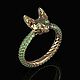 Заказать Кольцо «Сфинкс» из золота 585 с изумрудами. BUGAKOV jewelry. Ярмарка Мастеров. . Кольца Фото №3