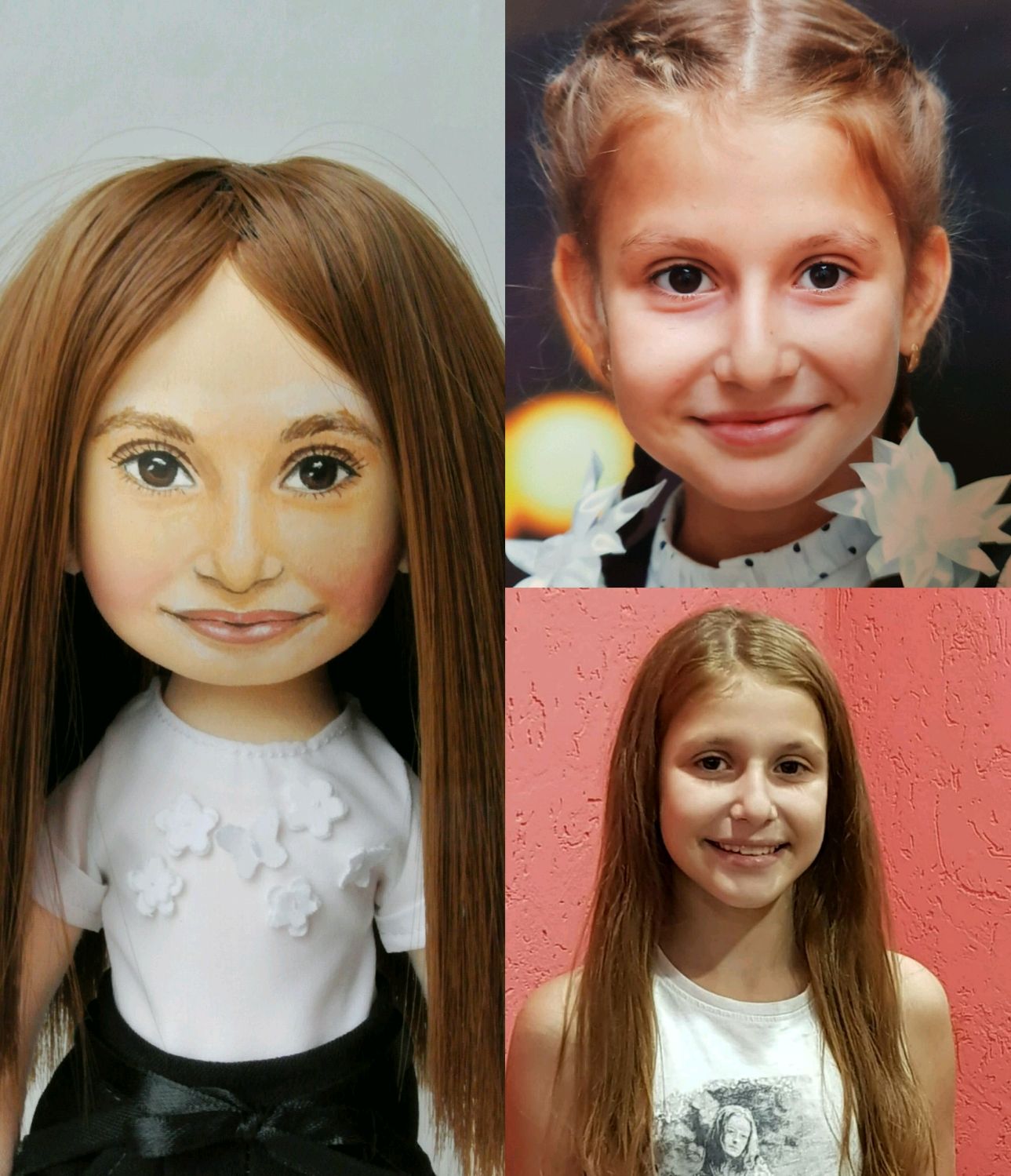 Портретная кукла на заказ по фотографии москва