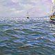 Order Oil painting of a sailboat on canvas | Seascape | Sailboat. pirogov-maxim. Livemaster. . Pictures Фото №3