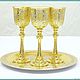 Beautiful wine glasses 'Favorite wine' z29. Dinnerware Sets. zlatiks2. Online shopping on My Livemaster.  Фото №2