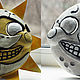 Набор из 2 масок Солнце Луна фнаф fnaf Sun Moon. Карнавальные маски. Качественные авторские маски (Magazinnt). Интернет-магазин Ярмарка Мастеров.  Фото №2
