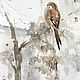 'Such a different Moscow' watercolor painting (birds, spring). Pictures. Nadezda Perova. Online shopping on My Livemaster.  Фото №2