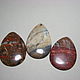 Order Pendant Jasper Picasso and oceanic. Elena (luxury-fittings). Livemaster. . Minerals Фото №3